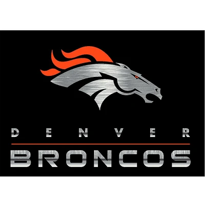 Imperial Denver Broncos 7'8'' x 10'9'' Chrome Rug