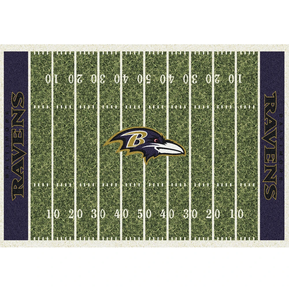 Imperial Baltimore Ravens 7'8'' x 10'9'' Home Field Rug