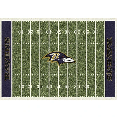 Imperial Baltimore Ravens 7'8'' x 10'9'' Home Field Rug