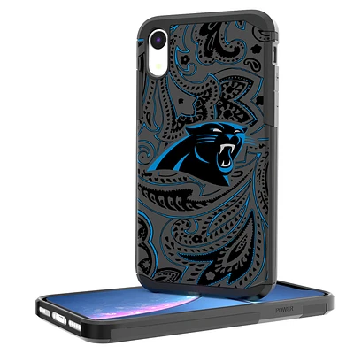 Carolina Panthers iPhone Rugged Paisley Design Case