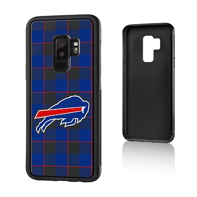 Buffalo Bills Galaxy Plaid Design Bump Case