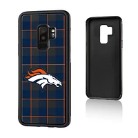 Denver Broncos Galaxy Plaid Design Bump Case