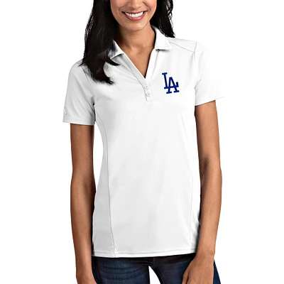 Los Angeles Dodgers Antigua Women's Tribute Polo