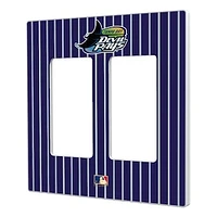 Tampa Bay Rays 1998-2000 Cooperstown Pinstripe Double Rocker Light Switch Plate