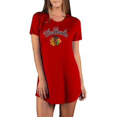 Women's Concepts Sport Red Chicago Blackhawks Marathon Knit Nightshirt