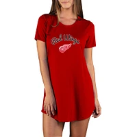 Women's Concepts Sport Red Detroit Wings Marathon Knit Nightshirt