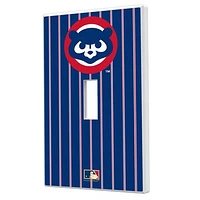Chicago Cubs Cooperstown Pinstripe Single Toggle Light Switch Plate