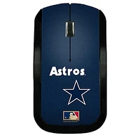 Houston Astros - Cooperstown Solid Design Wireless Mouse