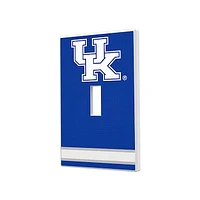Kentucky Wildcats Stripe Design Single Toggle Light Switch Plate