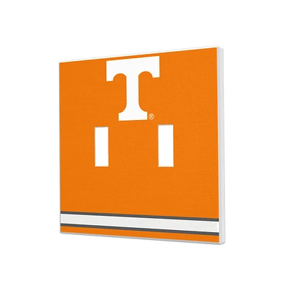 Tennessee Volunteers Stripe Design Double Toggle Light Switch Plate