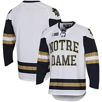 Men's Under Armour White Notre Dame Fighting Irish UA Replica Hockey Jersey