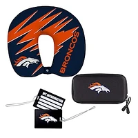 The Northwest Company Denver Broncos Four-Piece Travel Set