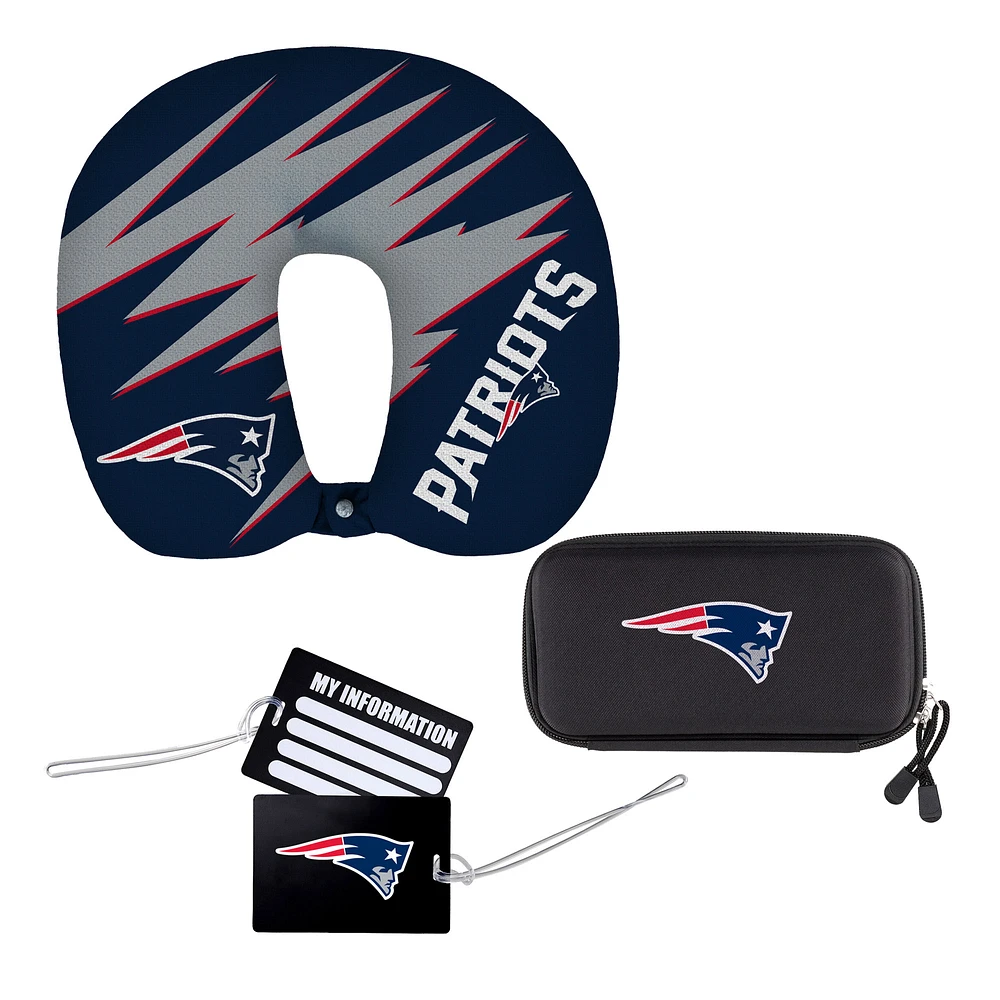 The Northwest Company New England Patriots Four-Piece Travel Set