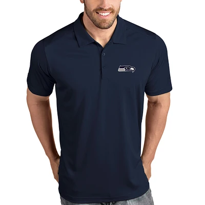Seattle Seahawks Antigua Tribute Polo - Navy