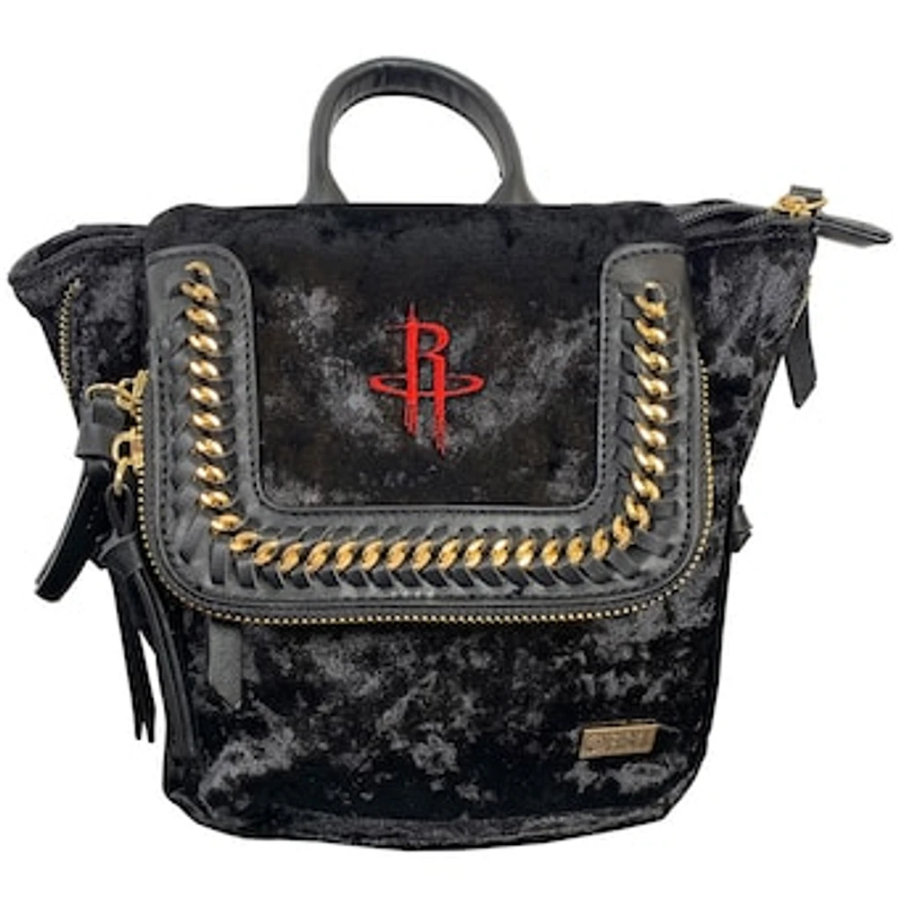 FISLL Houston Rockets Velvet Mini Backpack