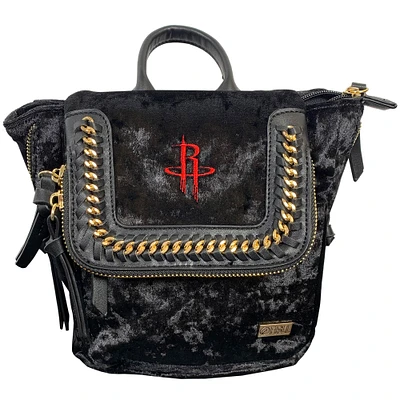 FISLL Houston Rockets Velvet Mini Backpack