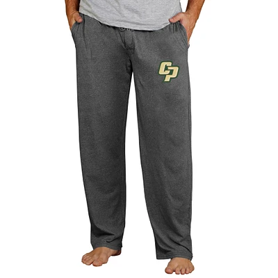 Cal Poly Mustangs Concepts Sport Quest Knit Pants - Charcoal