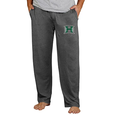 Hawaii Warriors Concepts Sport Quest Knit Pants - Charcoal