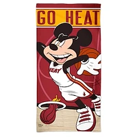 WinCraft Miami Heat 30'' x 60'' Disney Spectra Beach Towel