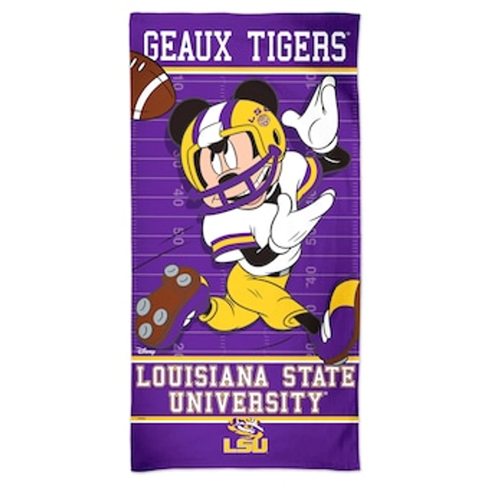 WinCraft LSU Tigers 30'' x 60'' Disney Spectra Beach Towel