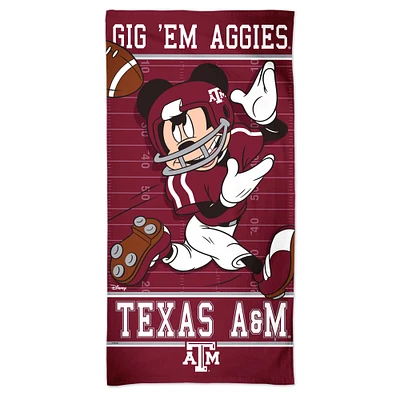 WinCraft Texas A&M Aggies 30'' x 60'' Disney Spectra Beach Towel