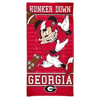 WinCraft Georgia Bulldogs 30'' x 60'' Disney Spectra Beach Towel