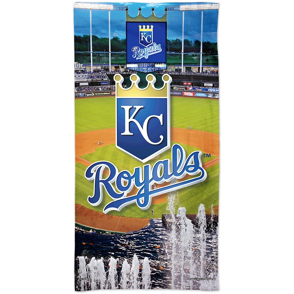 WinCraft Kansas City Royals 30" x 60" Ballpark Spectra Beach Towel