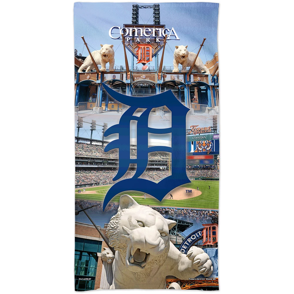 WinCraft Detroit Tigers 30" x 60" Ballpark Spectra Beach Towel