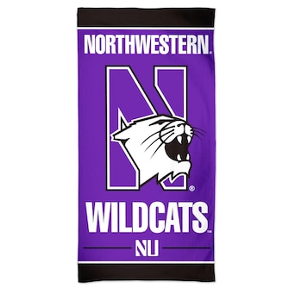 WinCraft Northwestern Wildcats 30" x 60" Spectra Beach Towel