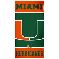 WinCraft Miami Hurricanes 30" x 60" Spectra Beach Towel