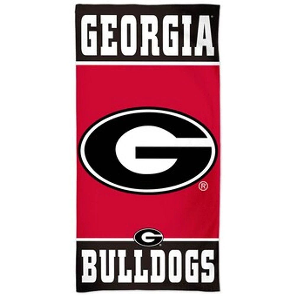 WinCraft Georgia Bulldogs 30" x 60" Spectra Beach Towel