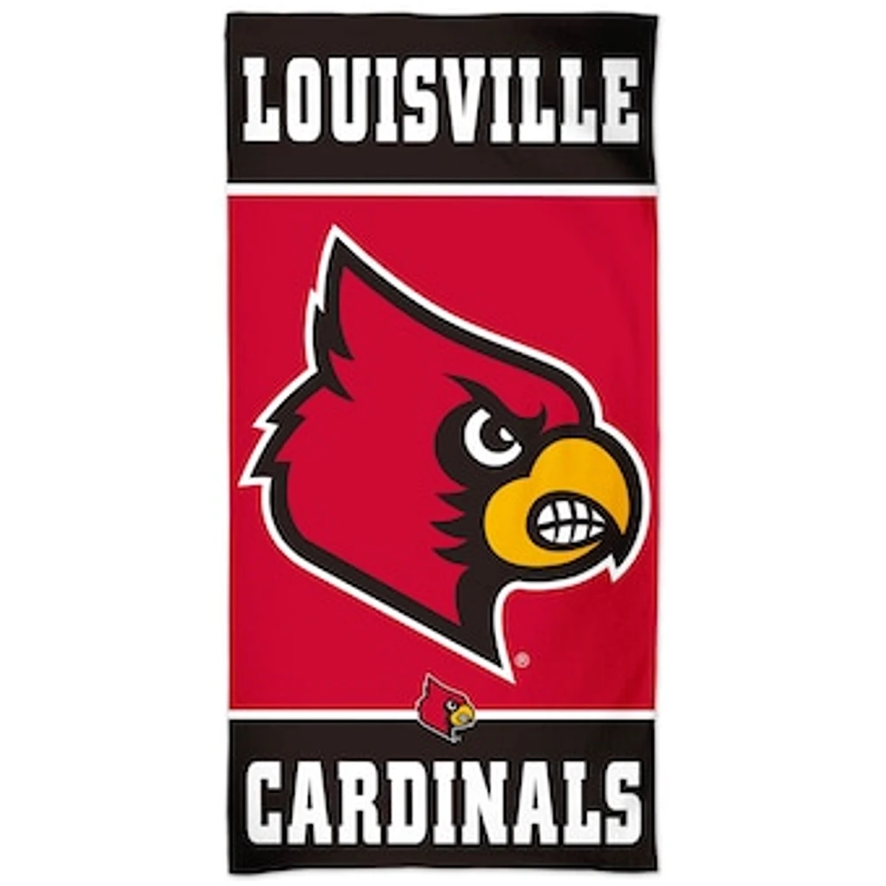 WinCraft Louisville Cardinals 30" x 60" Spectra Beach Towel