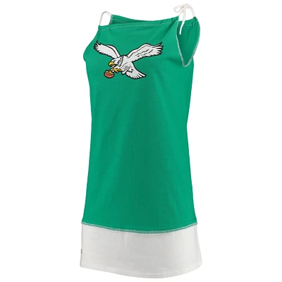 Women's Refried Apparel Kelly Green Philadelphia Eagles Sustainable Vintage Tank Dress