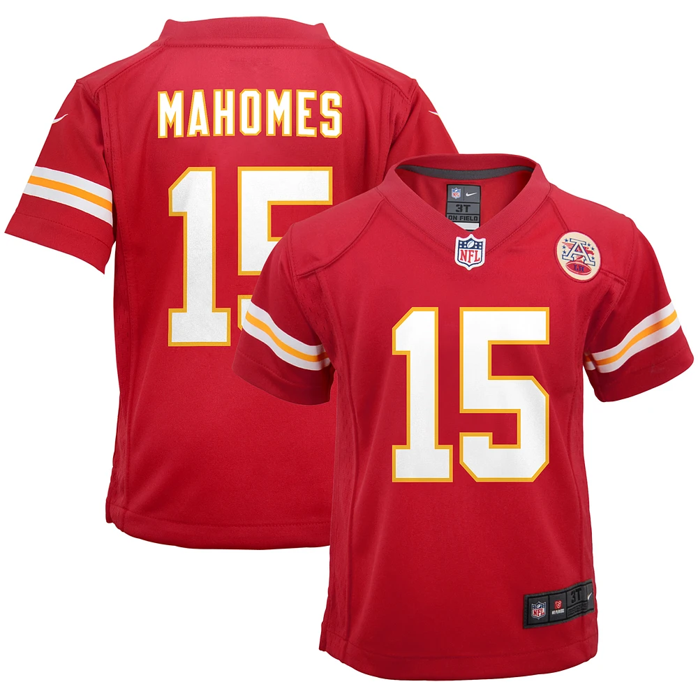 Preschool Nike Patrick Mahomes Red Kansas City Chiefs Game Jersey