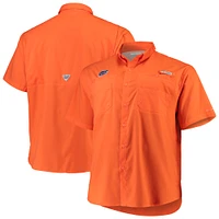 Men's Columbia Orange Florida Gators Big & Tall Collegiate Tamiami Button-Down Shirt