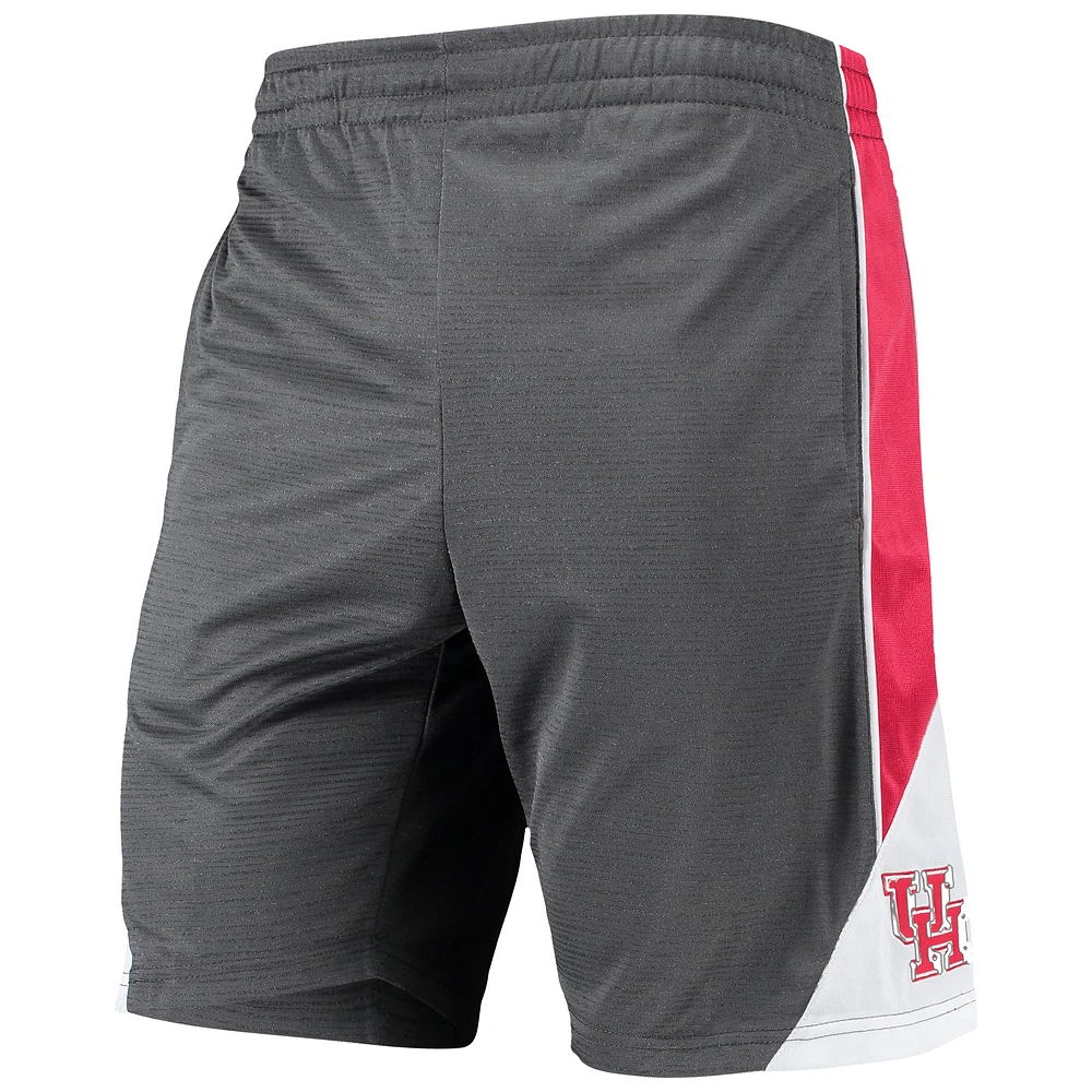 Men's Colosseum Charcoal Houston Cougars Turnover Team Shorts