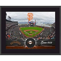 San Francisco Giants 10" x 13" Sublimated Team Stadium Plaque