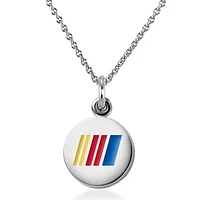 Women's NASCAR Silver Charm Necklace