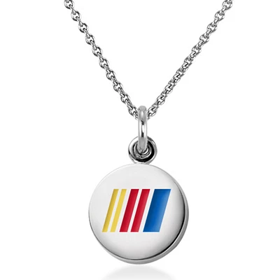 Women's NASCAR Silver Charm Necklace