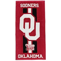 WinCraft Oklahoma Sooners 30" x 60" Fiber Beach Towel