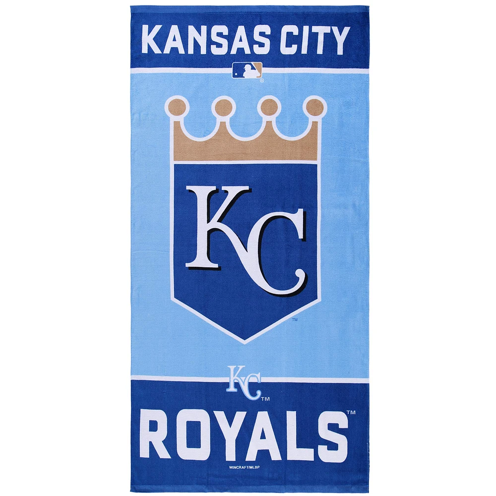 WinCraft Kansas City Royals 30" x 60" Fiber Beach Towel