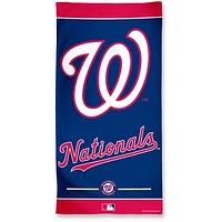 WinCraft Washington Nationals 30" x 60" Striped Logo Beach Towel