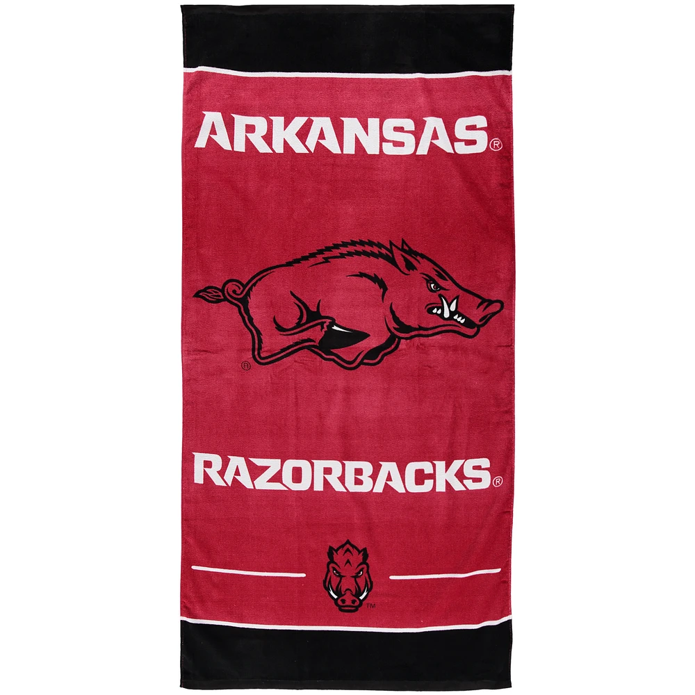 WinCraft Arkansas Razorbacks 30" x 60" Fiber Beach Towel