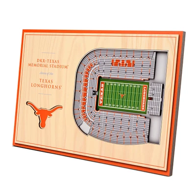 Texas Longhorns 14'' x 10.5'' 3D StadiumViews Desktop Display