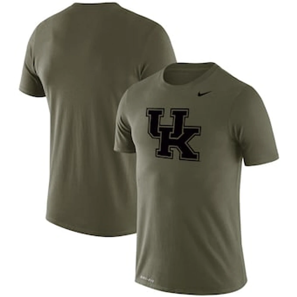 Men's Nike Olive Kentucky Wildcats Tonal Logo Legend Performance T-Shirt