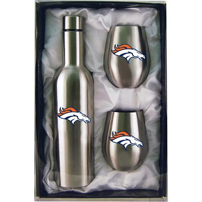 Denver Broncos 28oz. Bottle & 12oz. Tumblers Set