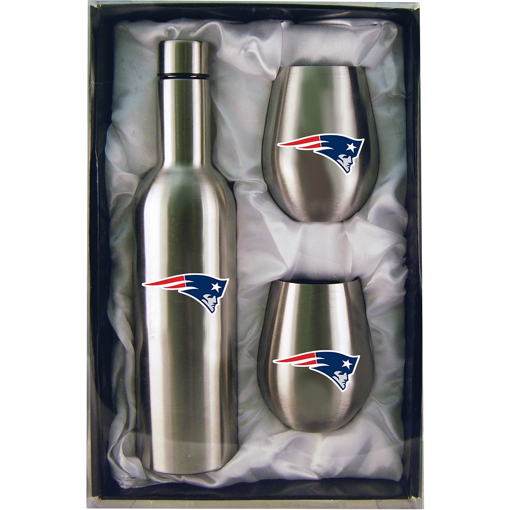 New England Patriots 28oz. Bottle & 12oz. Tumblers Set