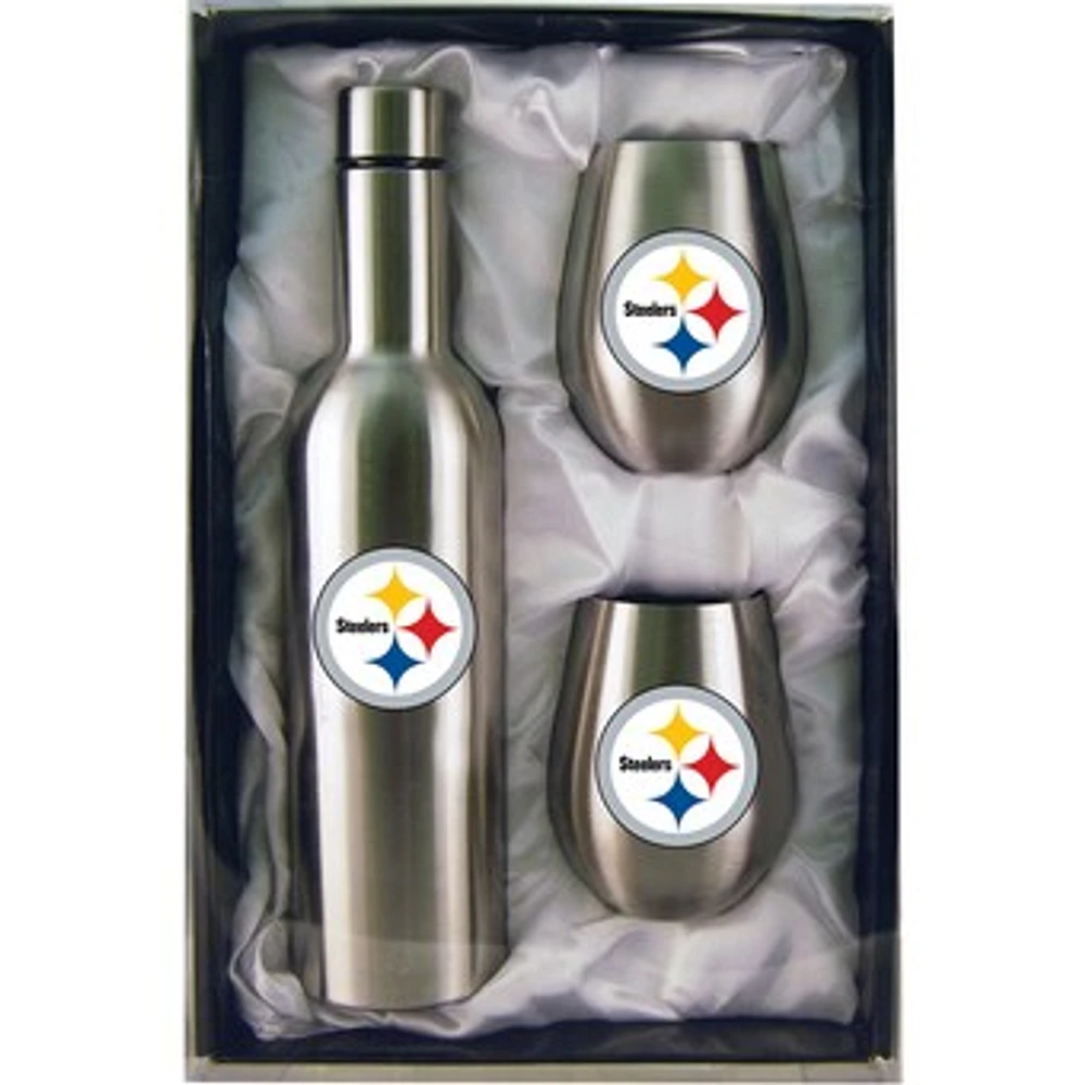 Pittsburgh Steelers 28oz. Bottle & 12oz. Tumblers Set