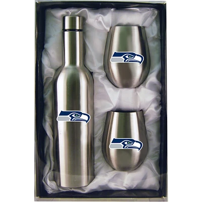 Seattle Seahawks 28oz. Bottle & 12oz. Tumblers Set