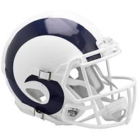 Riddell Los Angeles Rams Flat White Alternate Revolution Speed Authentic Football Helmet